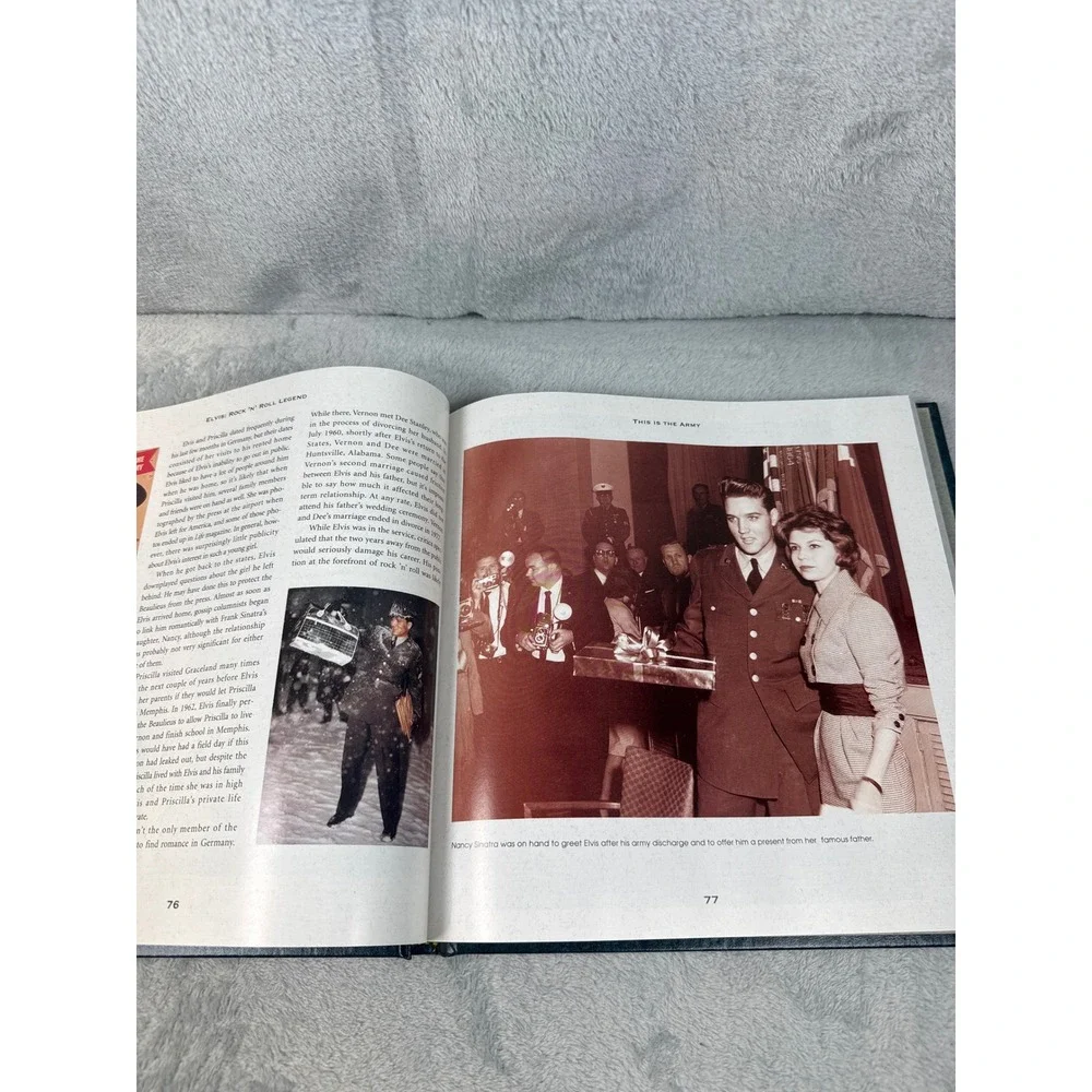 Elvis Rock n Roll Legend by Susan Doll Hardcover Book 1994 Publications Intl